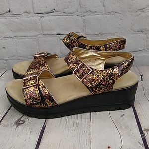 ALEGRIA Morgyn Pretty Leather Sandals 40 9.5-10